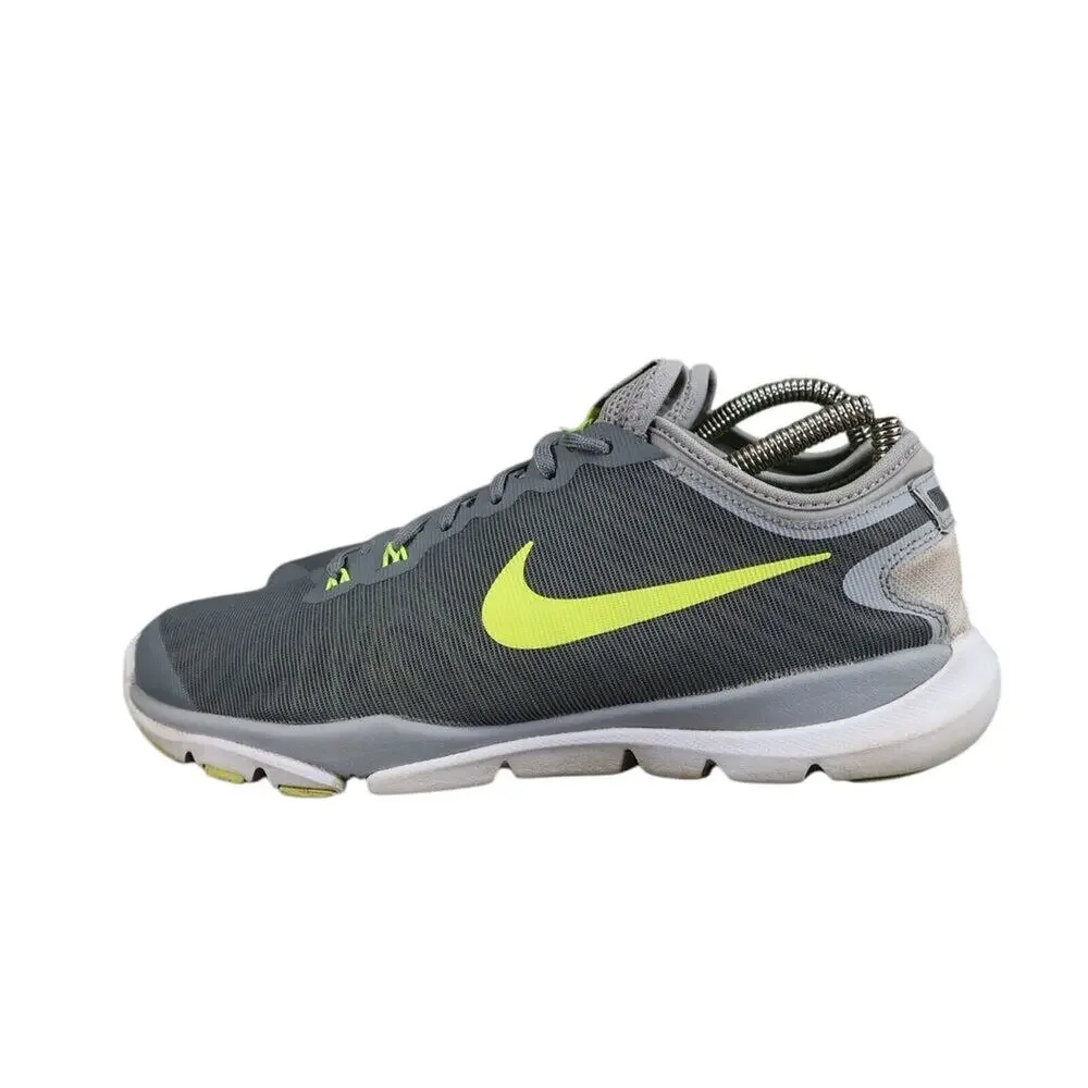 Nike Shoes Womens 8 Athletic Trainer Flex Supreme TR 4 Running Active Grey Green